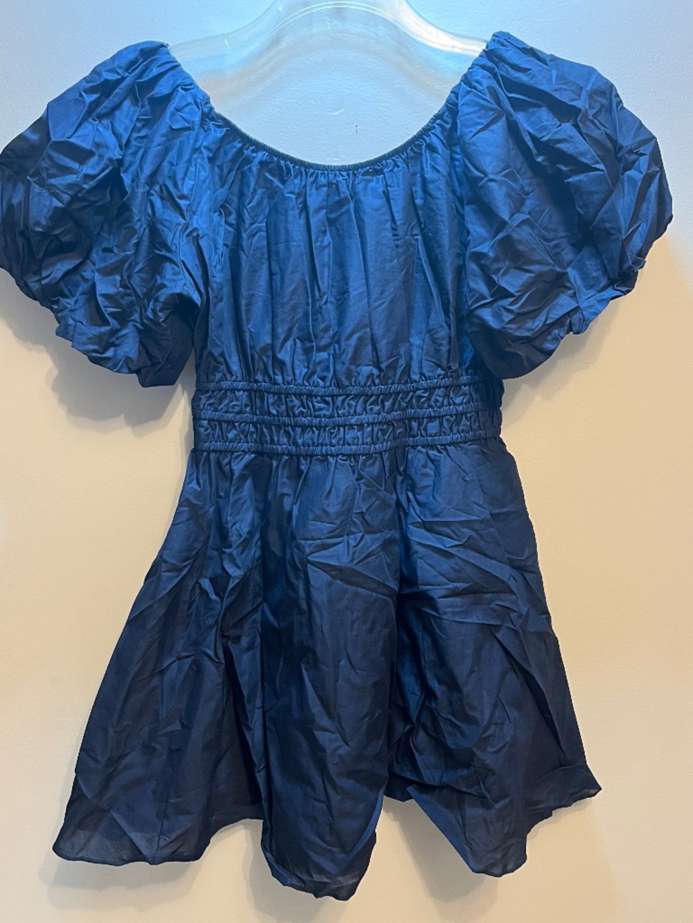 City Chic Lillian Dress - Navy